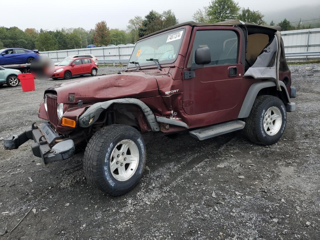 Lot #2994143374 2004 JEEP WRANGLER /