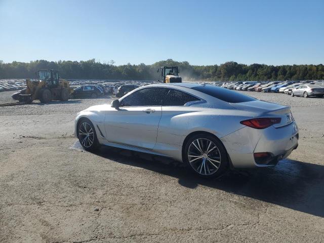 INFINITI Q60 BASE 2017 silver  gas JN1CV7EK8HM110996 photo #3