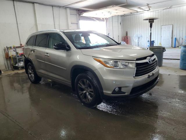 VIN 5TDJKRFH6ES037588 2014 Toyota Highlander, Xle no.4