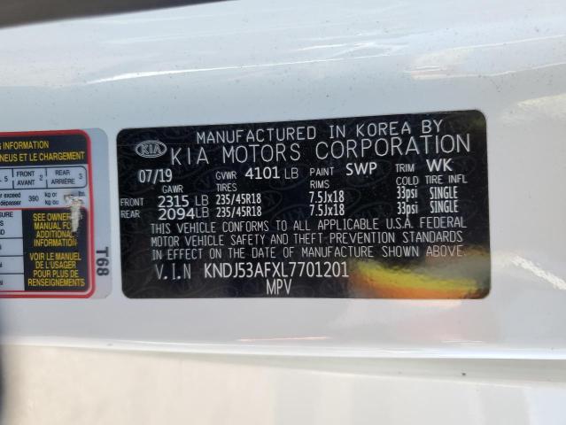 KNDJ53AFXL7701201 2020 KIA SOUL