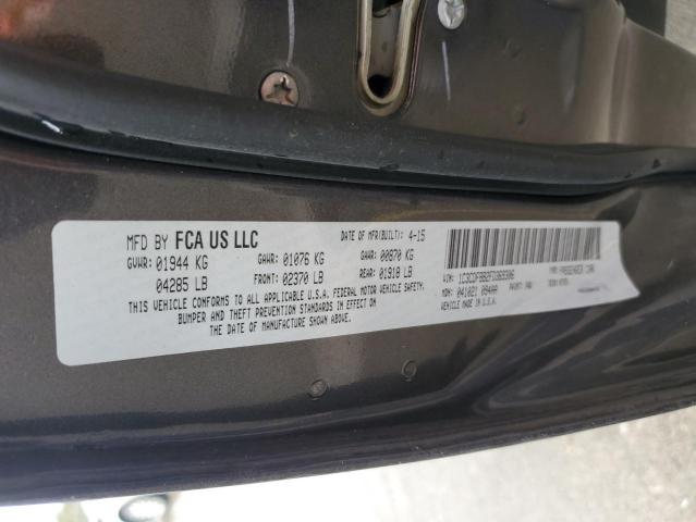 2015 DODGE DART SXT - 1C3CDFBB2FD369306