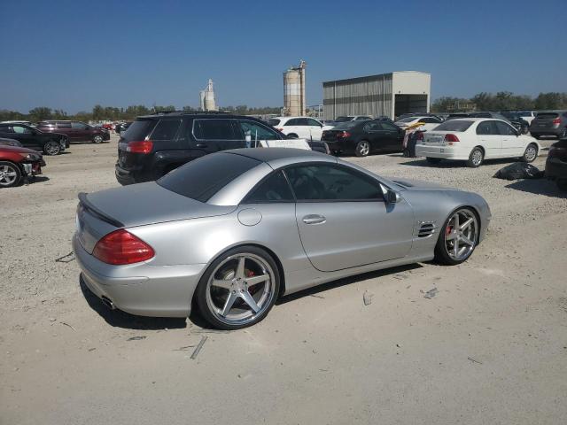 MERCEDES-BENZ SL 500 2004 silver roadster gas WDBSK75F04F065585 photo #4