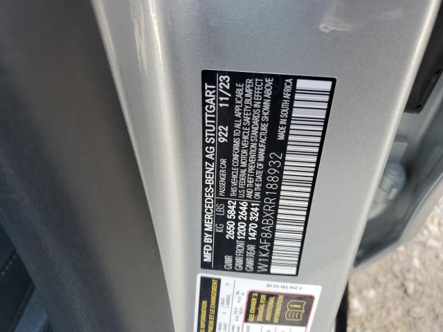 2024 MERCEDES-BENZ C 63 AMG S W1KAF8ABXRR188932
