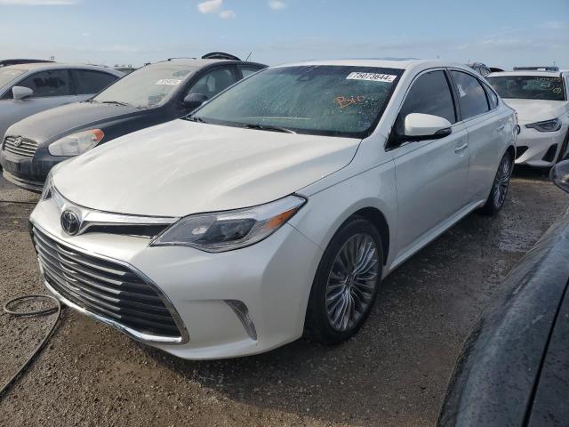 TOYOTA AVALON XLE 2016 white  gas 4T1BK1EB5GU237262 photo #1