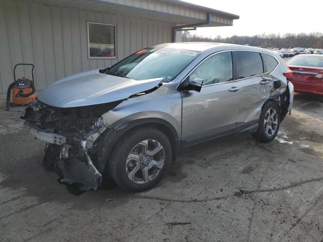 HONDA CR-V EXL 2017 silver  gas 5J6RW2H81HL059820 photo #1