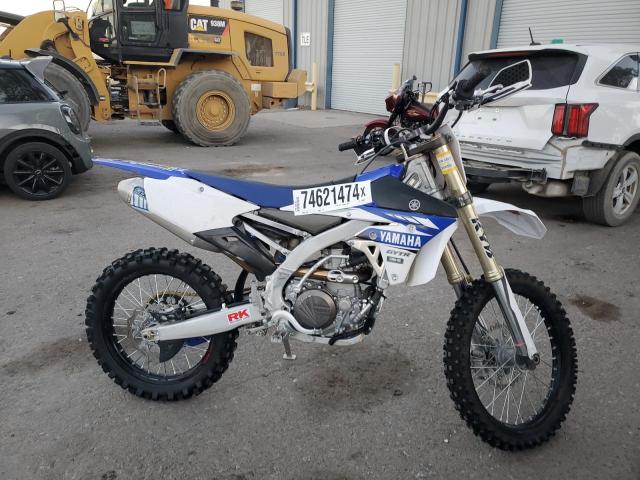 YAMAHA YZ450 F 2017 blue  gas JYACJ21C5HA011396 photo #1