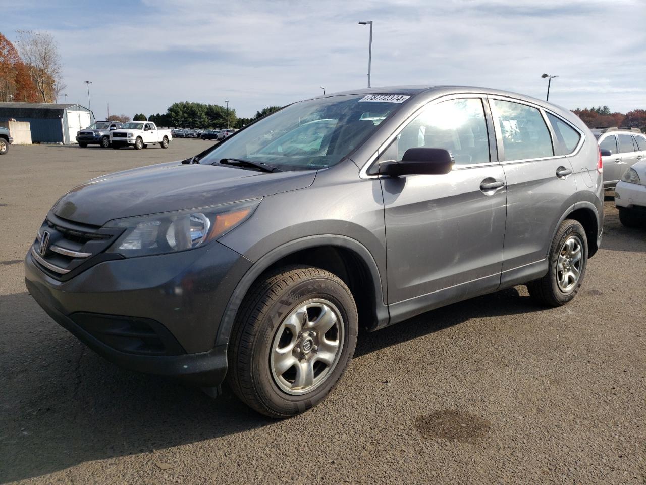 Lot #2943046843 2014 HONDA CR-V LX