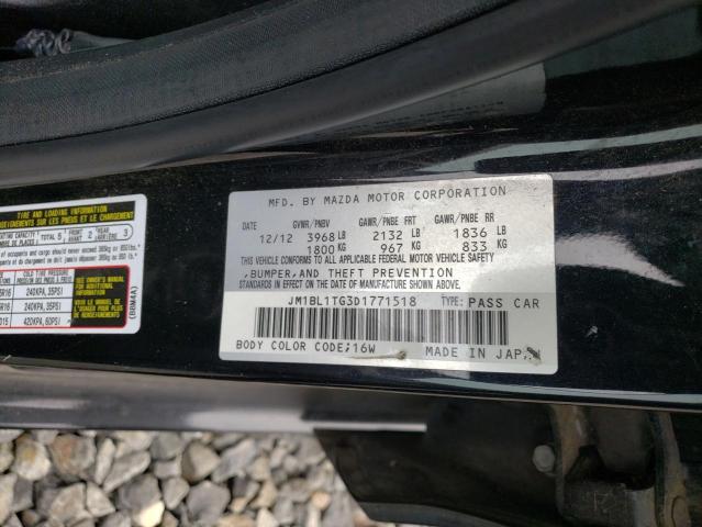 VIN JM1BL1TG3D1771518 2013 MAZDA 3 no.12