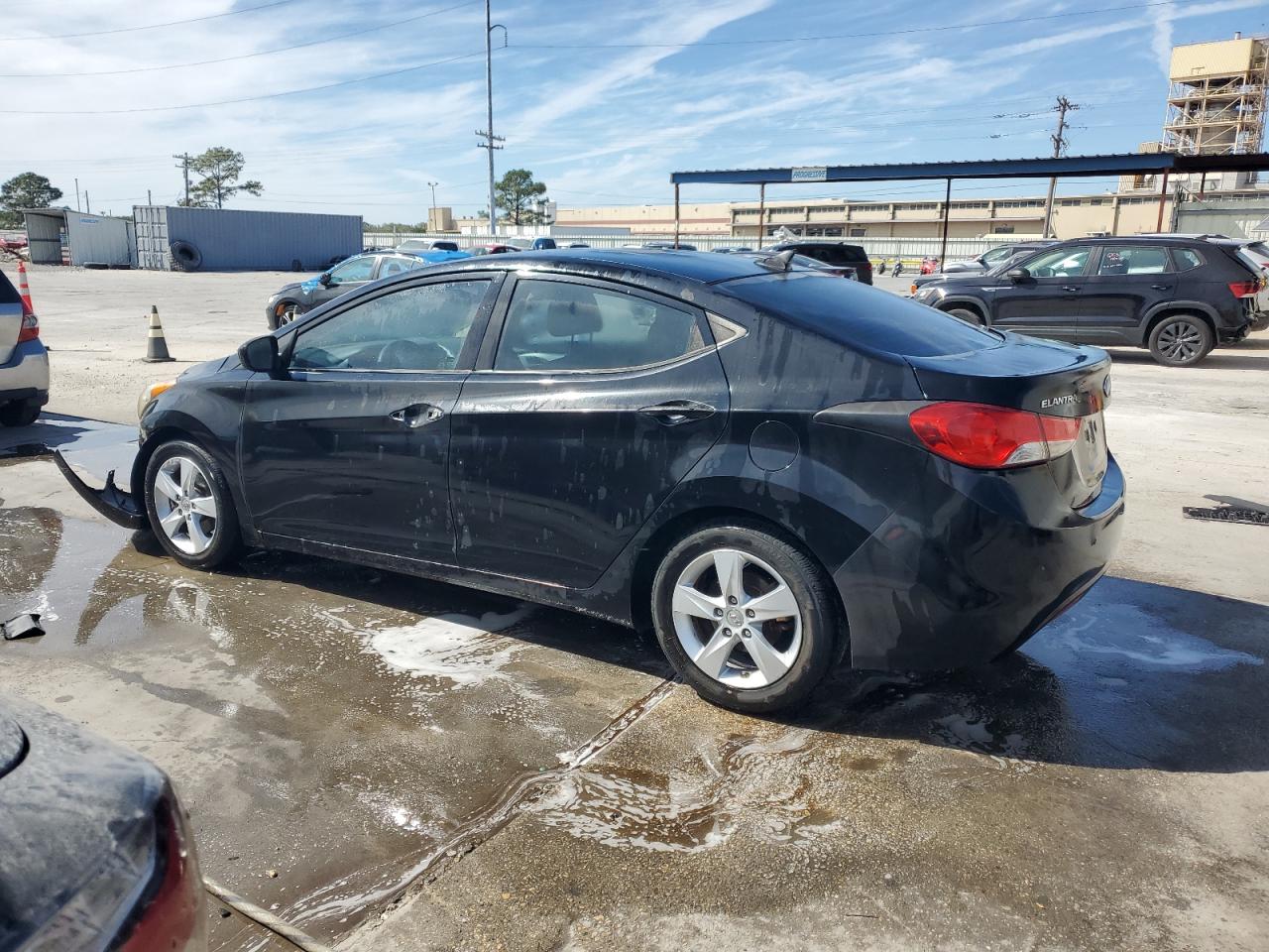 Lot #2945555224 2013 HYUNDAI ELANTRA GL