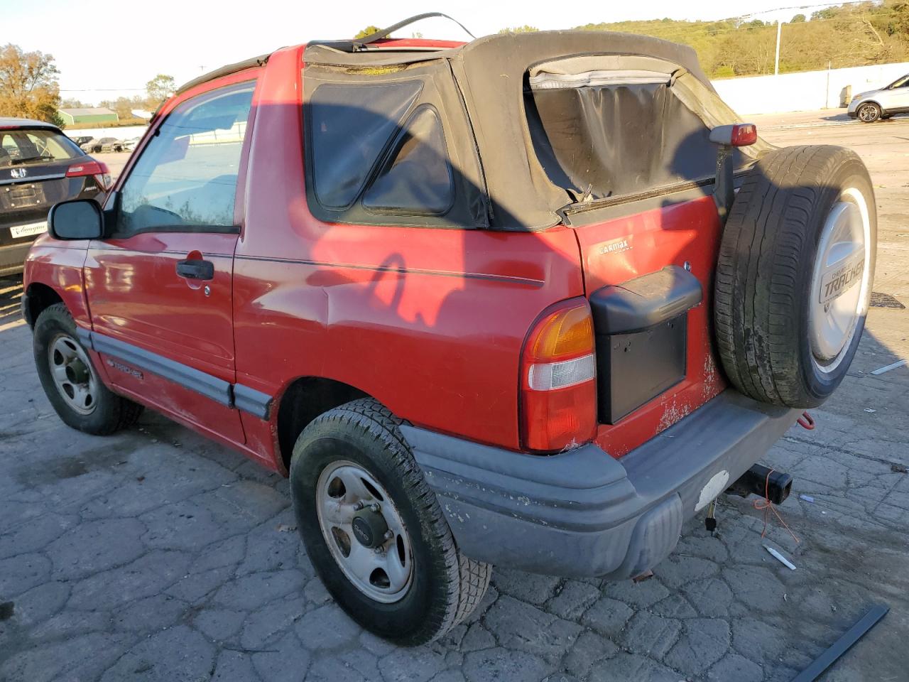 CHEVROLET TRACKER 1999 red  gas 2CNBE1868X6928080 photo #3