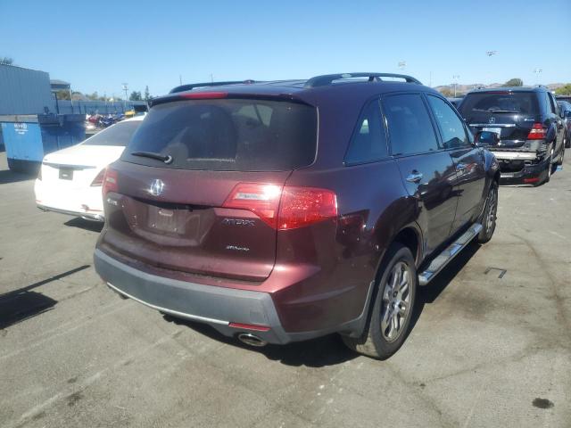 ACURA MDX TECHNO 2008 burgundy  gas 2HNYD28368H503499 photo #4