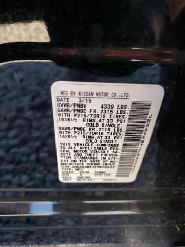 2015 NISSAN ROGUE SELE - JN8AS5MT2FW658980