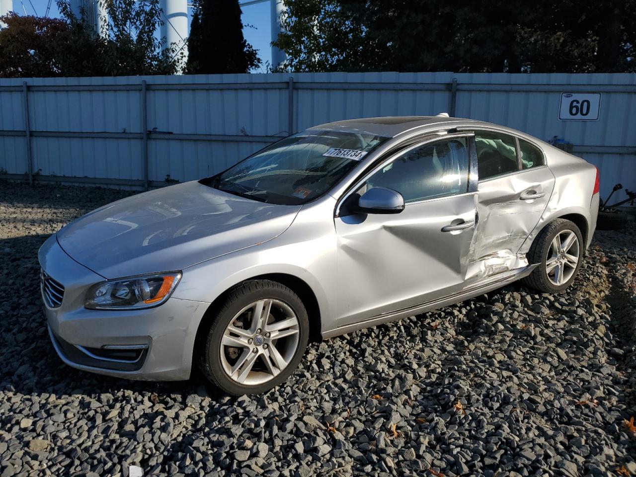 Lot #2962357992 2015 VOLVO S60 PREMIE