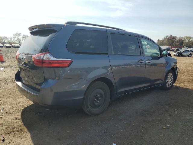 TOYOTA SIENNA XLE 2017 blue  gas 5TDYZ3DC6HS824687 photo #4