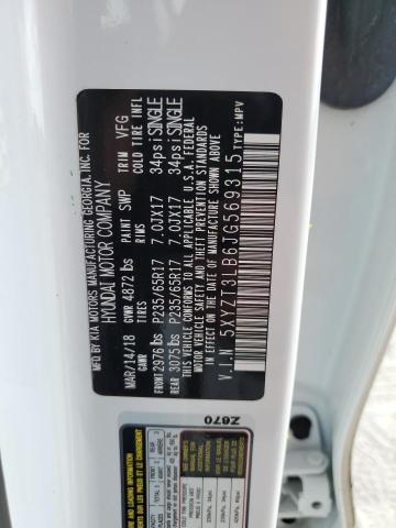 2018 HYUNDAI SANTA FE S - 5XYZT3LB6JG569315