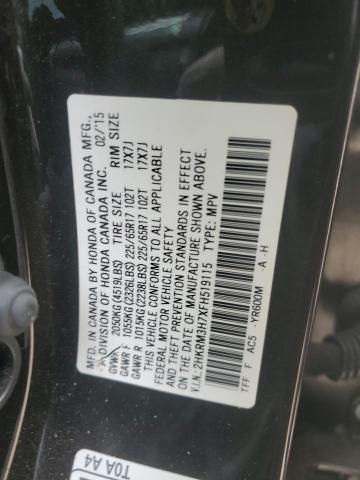 2015 HONDA CR-V EXL - 2HKRM3H7XFH519115