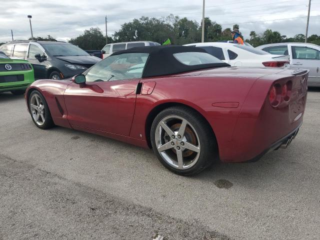 CHEVROLET CORVETTE 2007 burgundy converti gas 1G1YY36UX75106016 photo #3