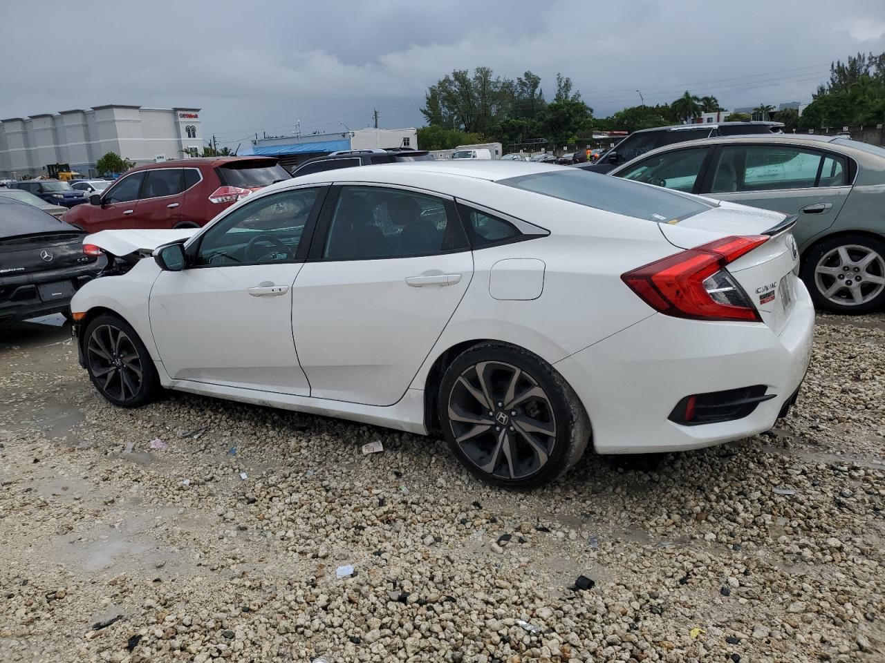 Lot #2969904989 2020 HONDA CIVIC SPOR