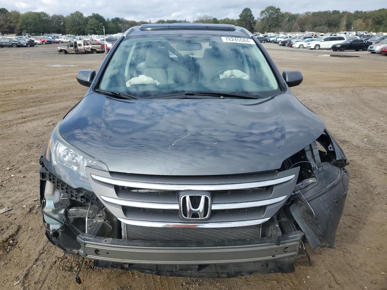 Lot #2955437531 2014 HONDA CR-V EXL