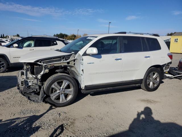 TOYOTA HIGHLANDER 2012 white  gas 5TDYK3EH6CS051596 photo #1