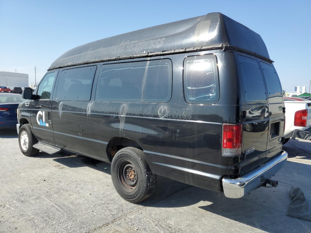 FORD ECONOLINE 2008 black  gas 1FTSS34L48DB29582 photo #3