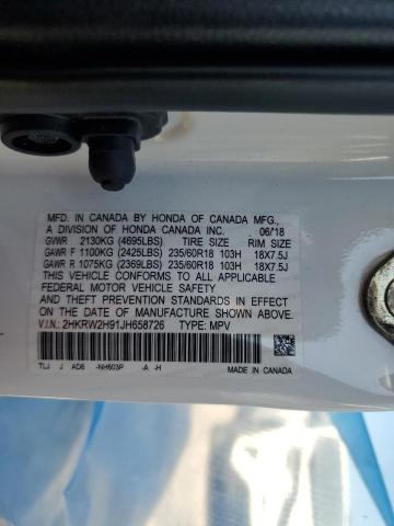 2018 HONDA CR-V TOURI - 2HKRW2H91JH658726