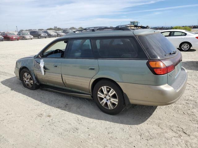 SUBARU LEGACY OUT 2004 green  gas 4S3BH815647636400 photo #3