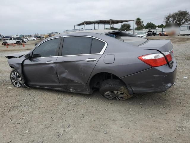 HONDA ACCORD LX 2015 gray  gas 1HGCR2F39FA215963 photo #3