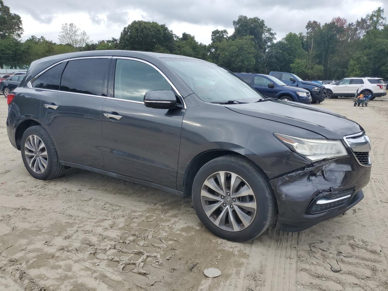 Lot #2940776327 2014 ACURA MDX TECHNO