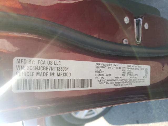 2022 JEEP COMPASS LA - 3C4NJCBB7NT138034