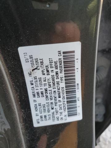 VIN 1HGCR2F81DA140636 2013 Honda Accord, Exl no.12