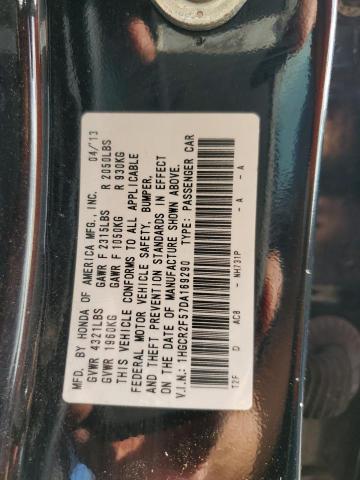 VIN 1HGCR2F57DA169290 2013 HONDA ACCORD no.12