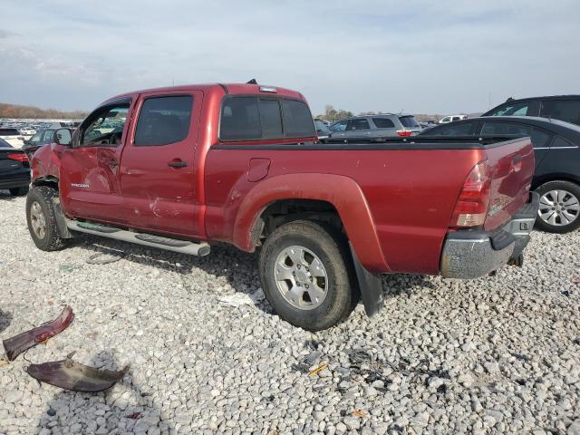 TOYOTA TACOMA DOU 2005 burgundy  gas 5TEMU52N05Z092147 photo #3