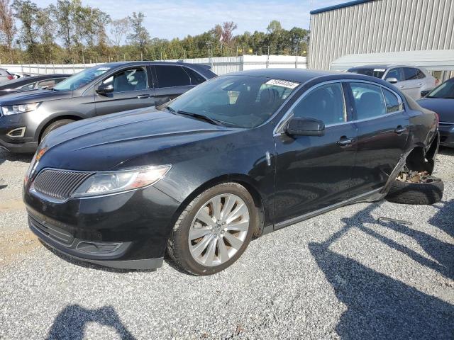 LINCOLN MKS 2014 black sedan 4d gas 1LNHL9FTXEG605038 photo #1