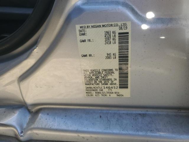 2020 NISSAN ALTIMA SR - 1N4BL4CV7LC146452