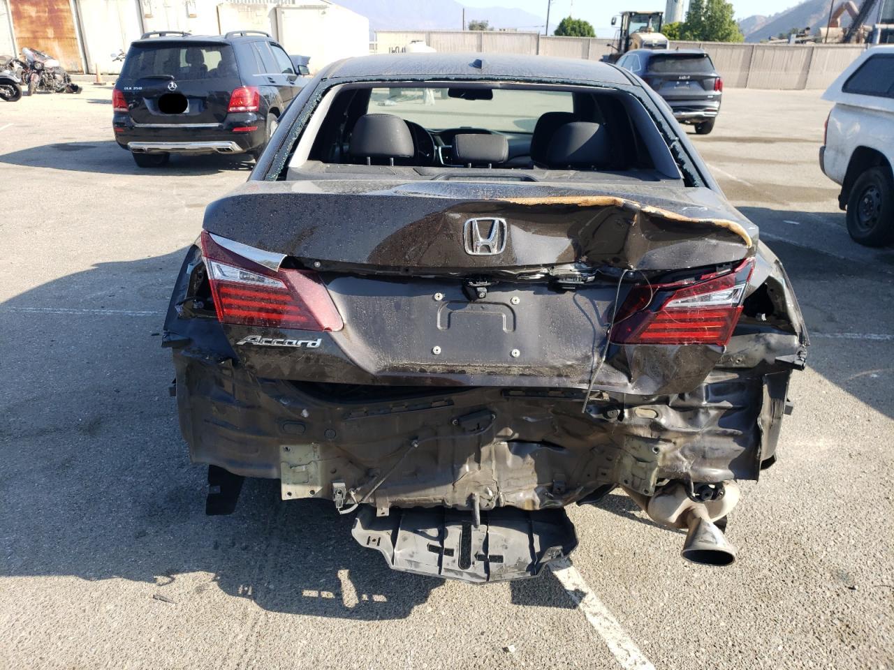 Lot #3029367682 2017 HONDA ACCORD EXL