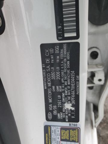 2017 KIA FORTE LX - 3KPFK4A7XHE044954