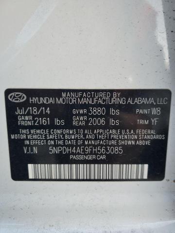 2015 HYUNDAI ELANTRA SE - 5NPDH4AE9FH563085