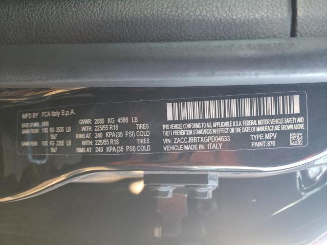 2016 JEEP RENEGADE L - ZACCJBBTXGPD04633