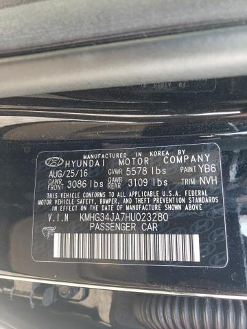 2017 GENESIS G90 PREMIU KMHG34JA7HU023280