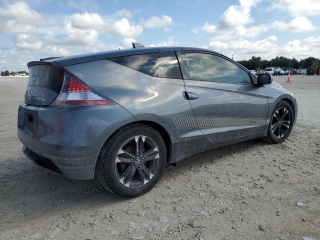 HONDA CR-Z EX 2015 gray  hybrid engine JHMZF1D64FS001867 photo #4