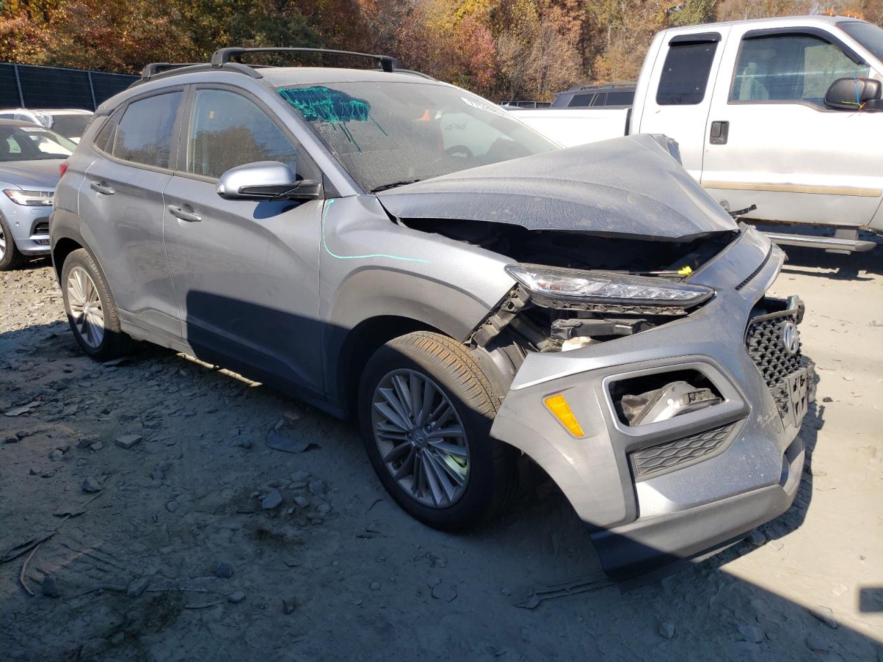 Lot #2943121476 2021 HYUNDAI KONA SEL P