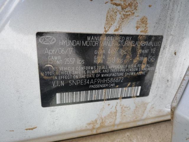 2017 HYUNDAI SONATA SPO - 5NPE34AF9HH586672