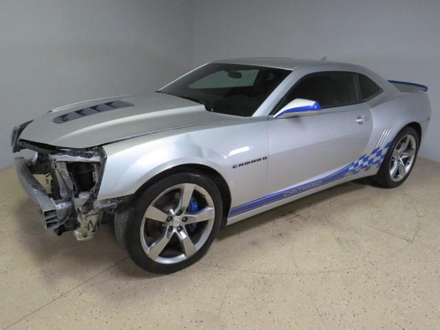 CHEVROLET CAMARO SS 2014 silver coupe gas 2G1FJ1EJXE9300732 photo #3