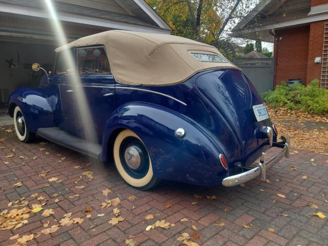 FORD DELUXE 1939 blue   185036567 photo #4