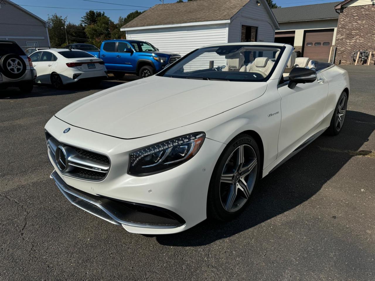 MERCEDES-BENZ S 63 AMG 2017 white converti gas WDDXK7JB1HA022361 photo #1