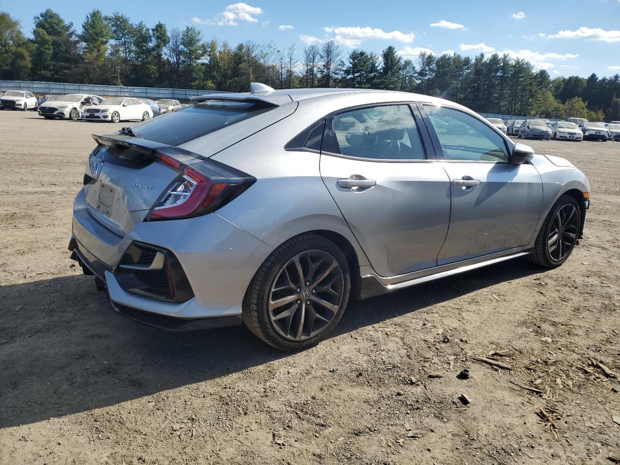 Lot #2962553850 2020 HONDA CIVIC SPOR