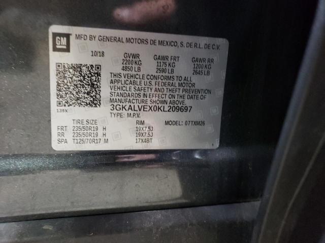 2019 GMC TERRAIN SL - 3GKALVEX0KL209697