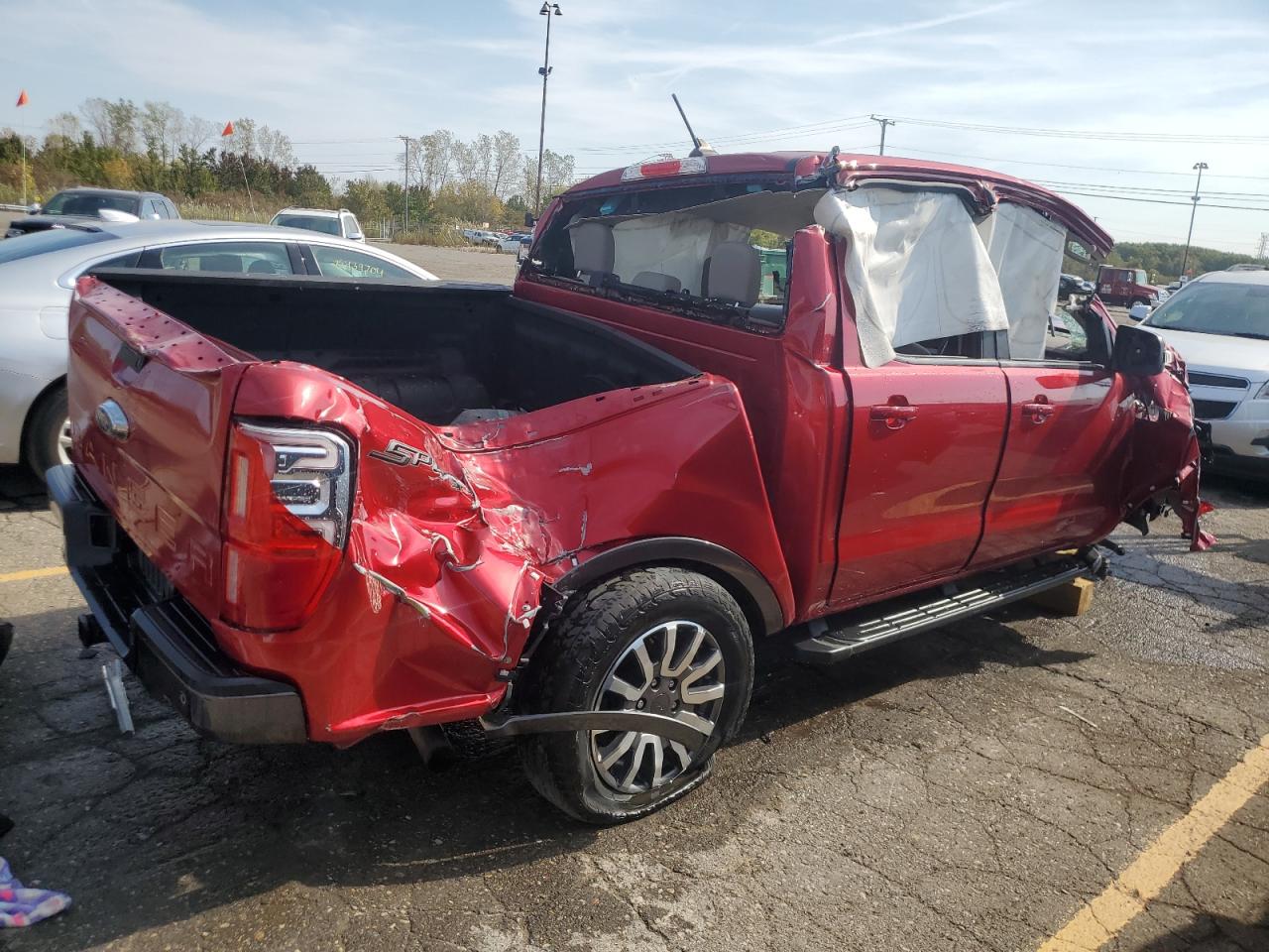 Lot #3009134329 2021 FORD RANGER XL