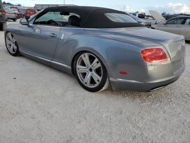 BENTLEY CONTINENTA 2013 gray  flexible fuel SCBGU3ZA2DC083017 photo #3